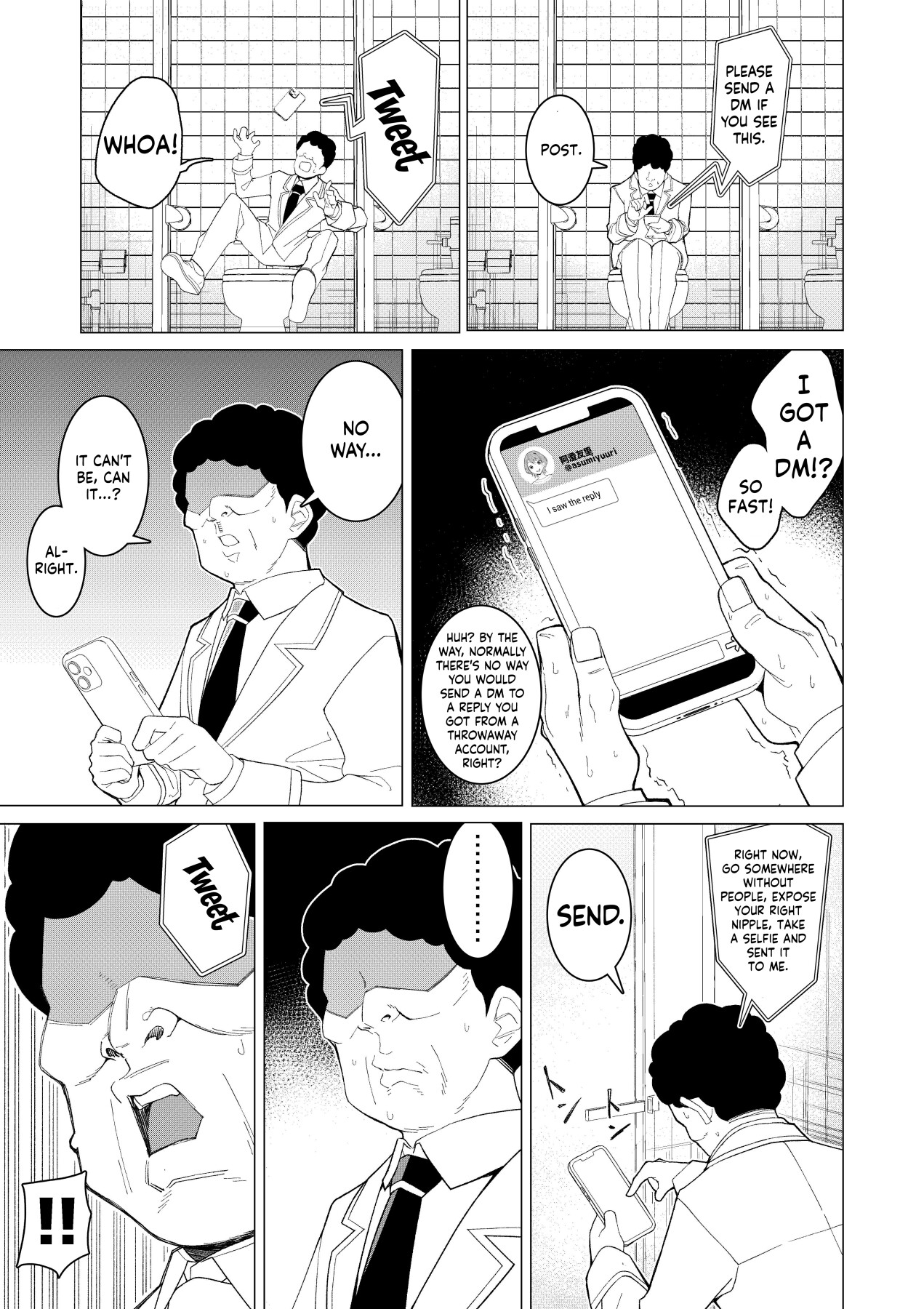 Hentai Manga Comic-With a hypnosis app! ~ We tried to produce a charismatic high school model into a super perverted pussy entertainer ~-Chapter 1 ~-6